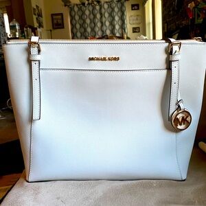 NWT Michael Kors Large Optic White Tote *According to the price tag - Big Issue